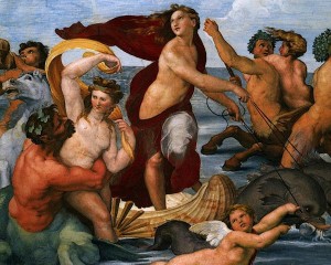 Affresco della ninfa Galatea - Raffaello Sanzio