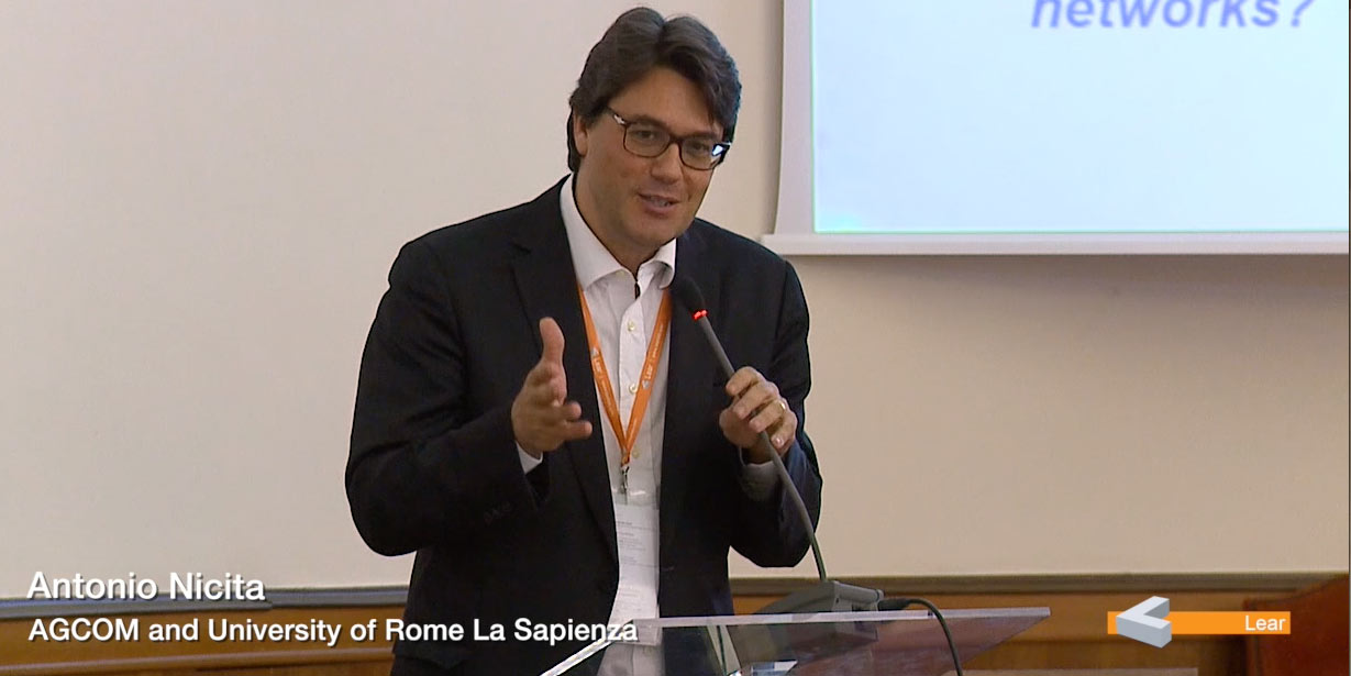 Antonio Nicita (AGCOM and University of Rome La Sapienza)